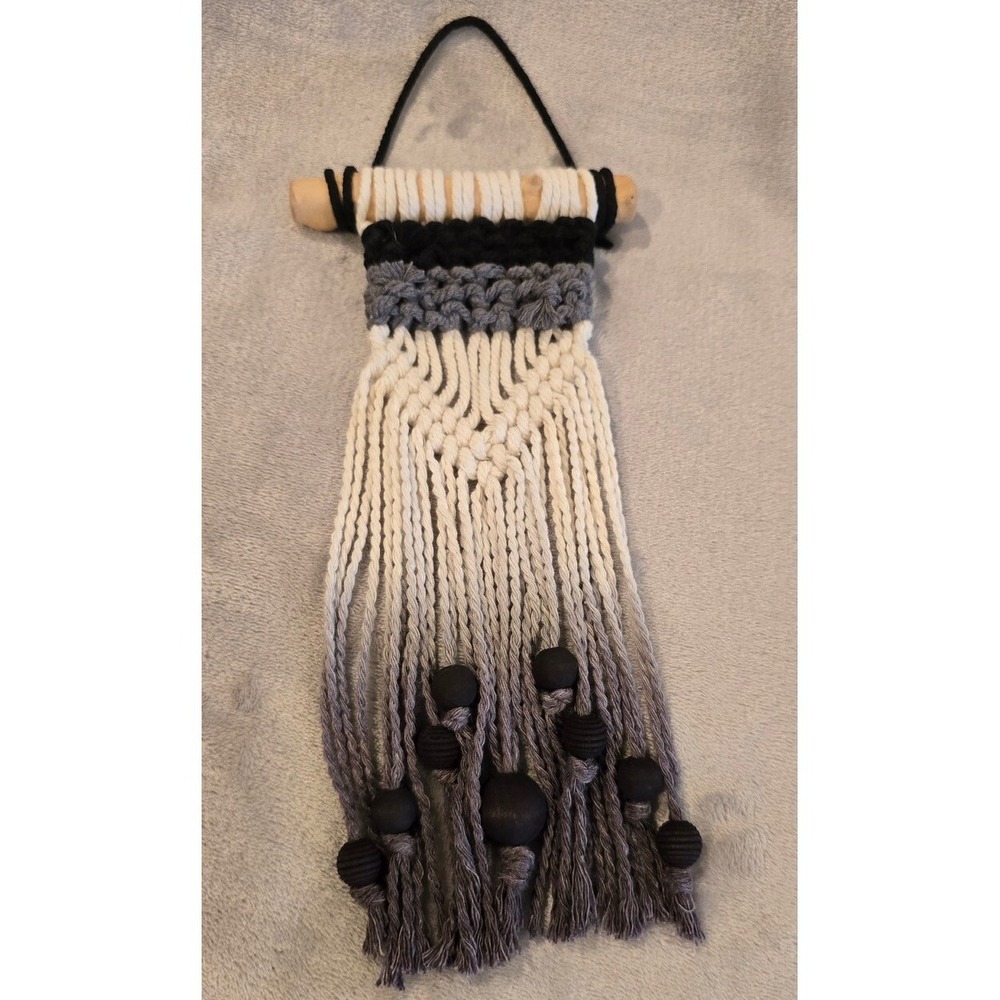 Macrame Wall Hanging Decor Art Handmade Woven Tapestry Small‎